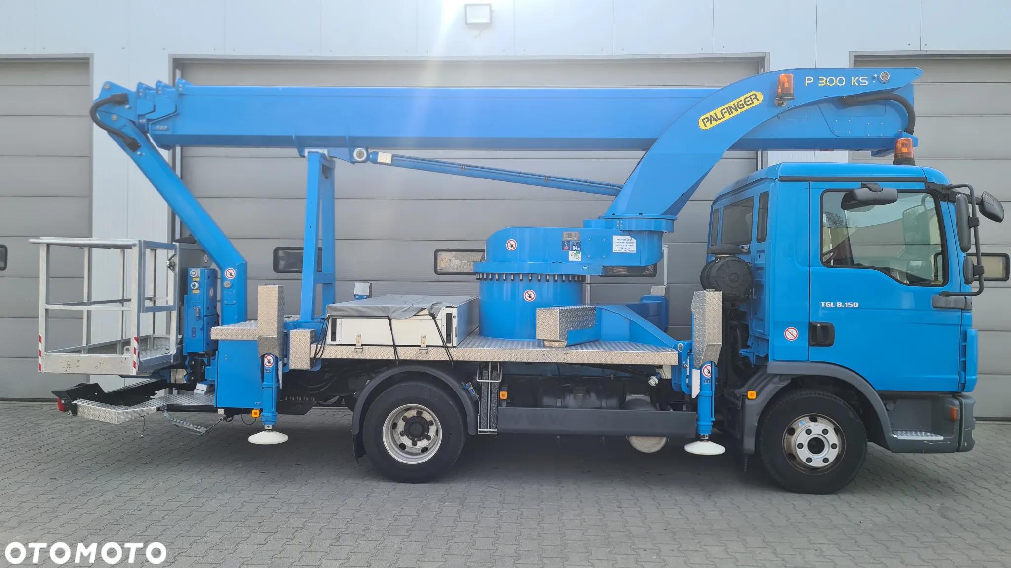 MAN TGL 8.150 - 30 m PALFINGER P 300 KS Podnośnik koszowy ZWYŻKA WUMAG WT 300 Ruthmann Multitel GSR UDT Bronto - 5