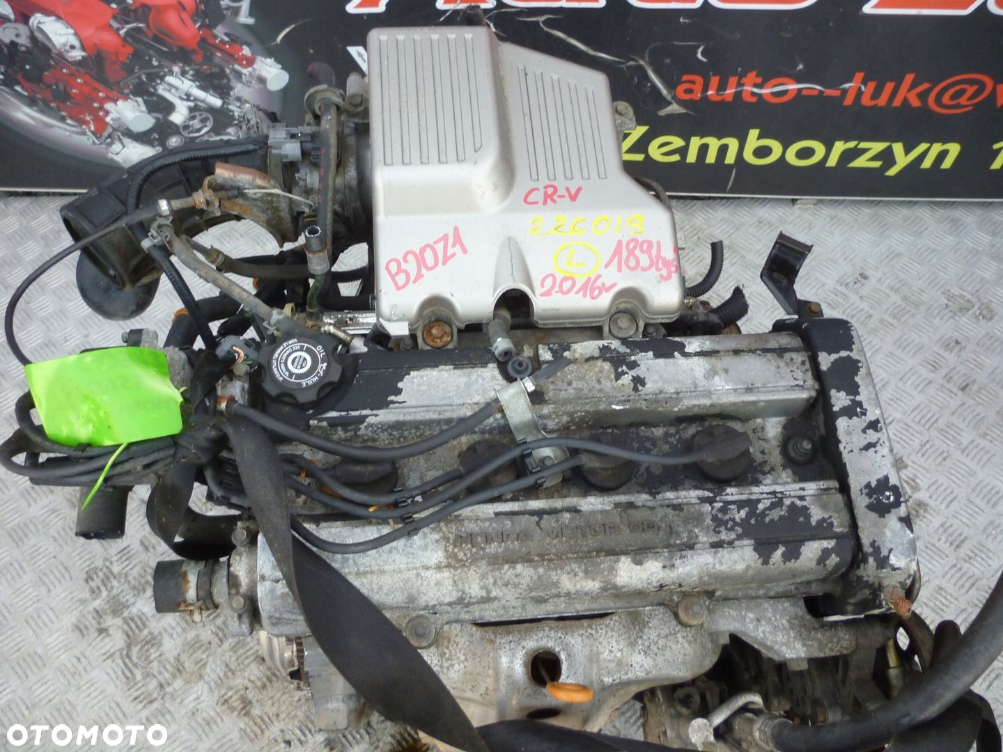 SILNIK HONDA CR-V 2.0 16V B20Z1 189 TYS - 2