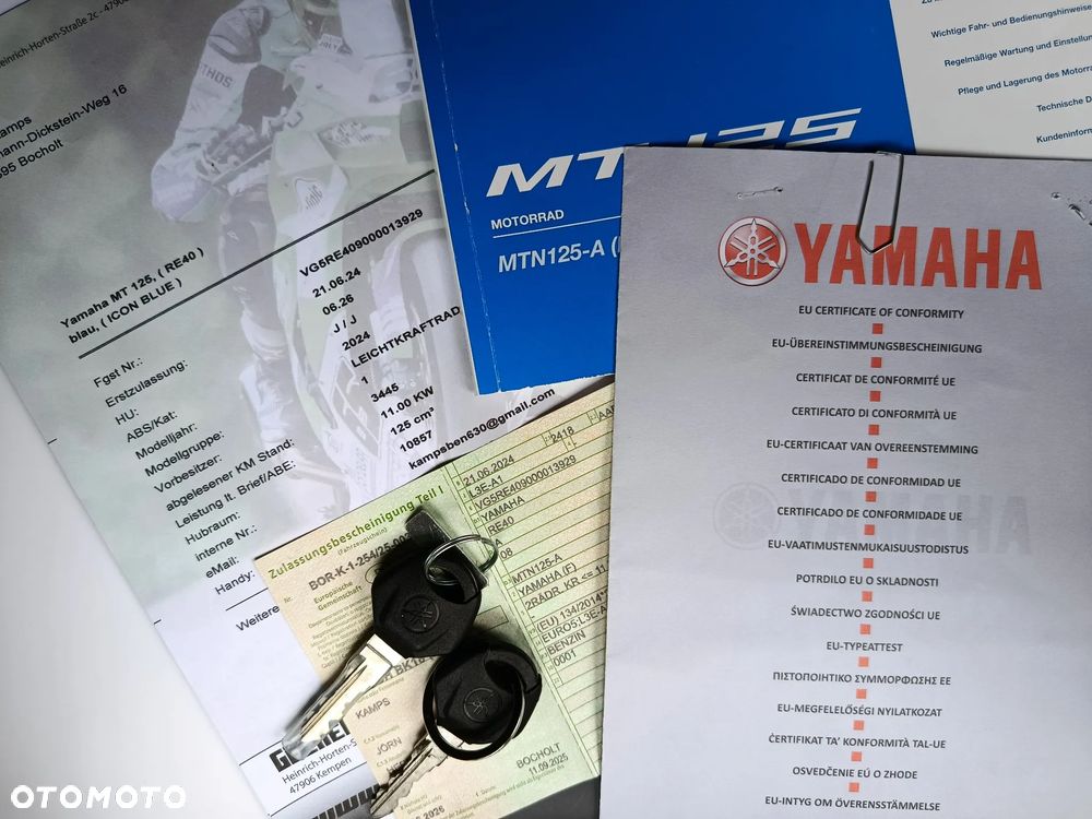 Yamaha MT - 8