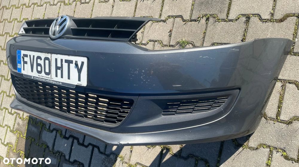 VW Polo 6R zderzak przód przedni grill atrapa LD7R - 4