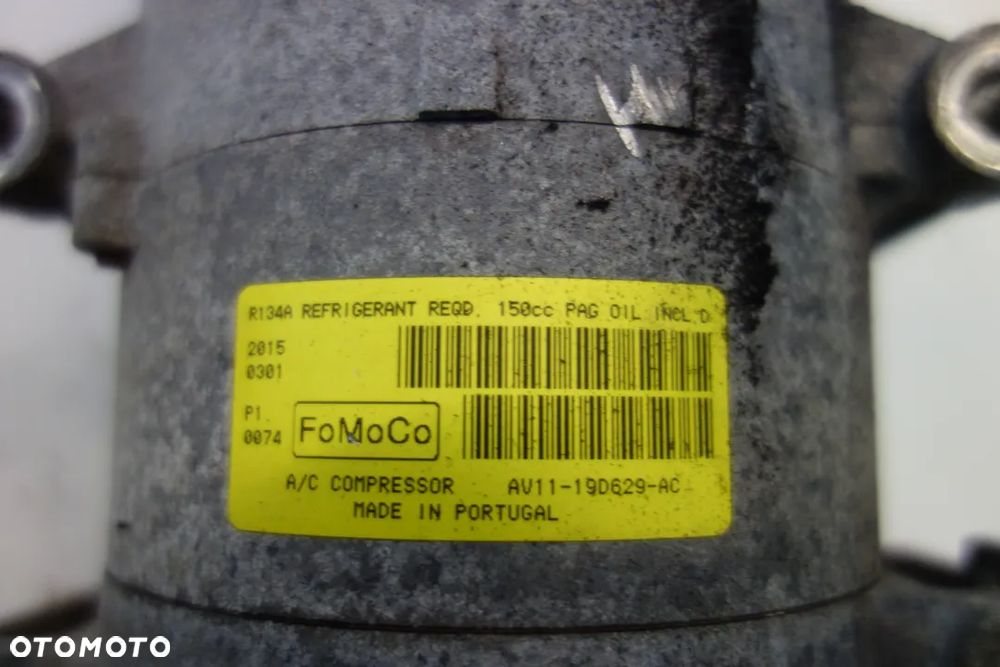 POMPA KOMPRESOR KLIMATYZACJI FORD FIESTA MK7 1.25 BENZYNA AV11-19D629-AC - 3