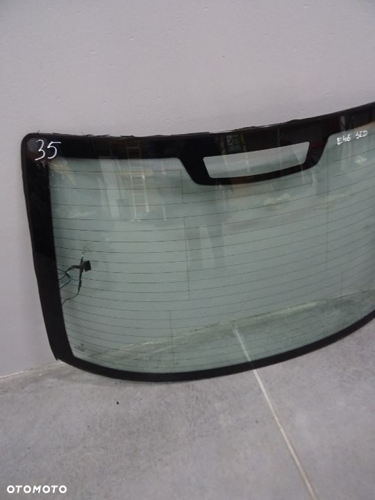 SZYBA TYŁ TYLNA BMW E46 SEDAN NR35 - 2