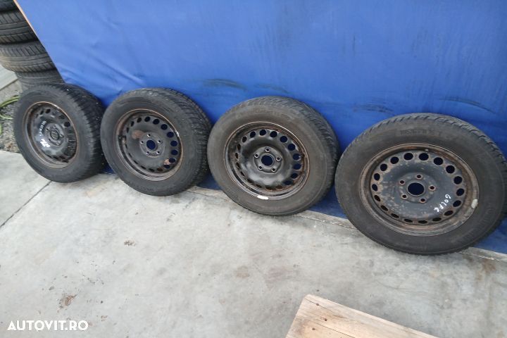 Jante tabla cu anvelope 15 - set 1K0601027C 6JX15H2 ET47 195/65 R15 1 - 2