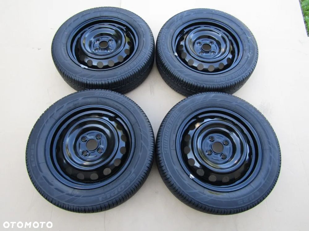 4x Felgi Koła 15 Toyota Yaris III IQ ET39 + Opony 175/65 15 Bridgestone - 4