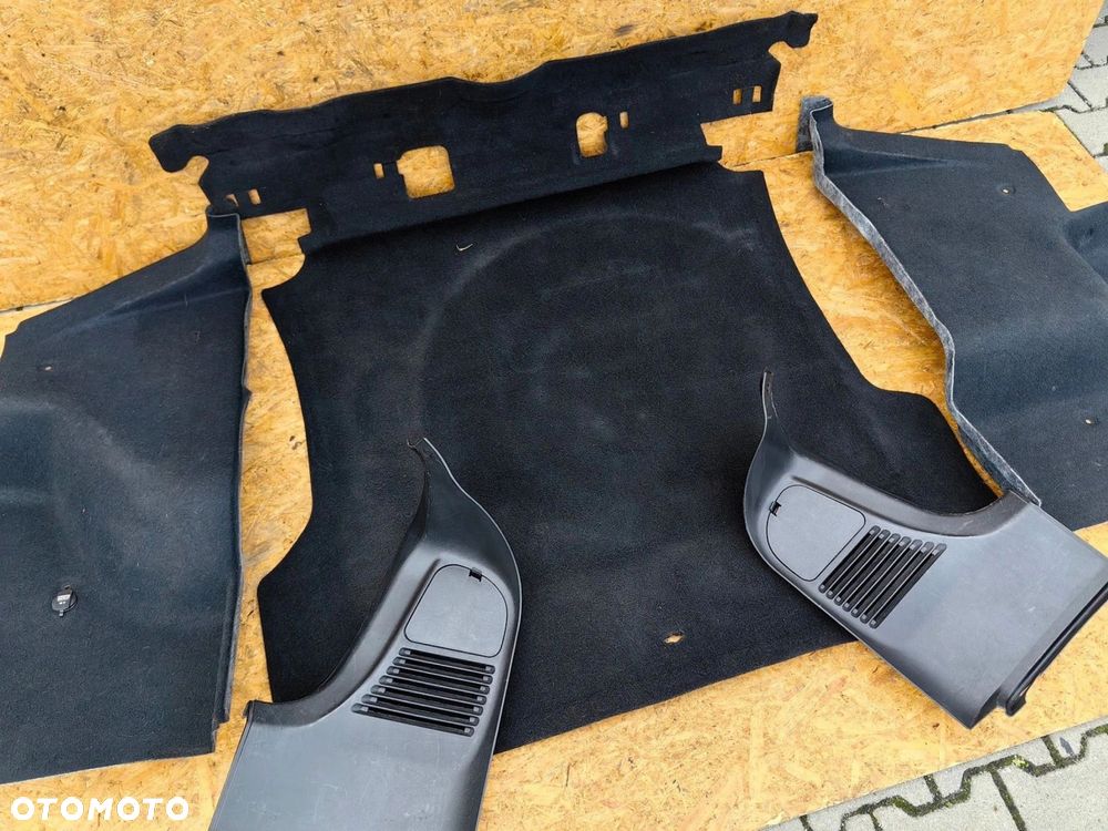 Tapicerka wykładzina bagażnika SEAT TOLEDO II komplet czarna - 2