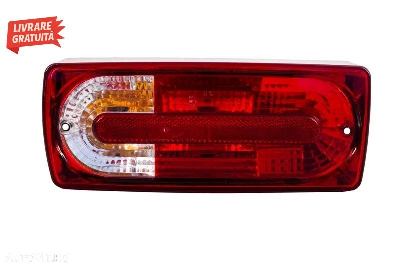 Stopuri Mercedes W463 G-Class (1989-2015) Rosu Clar G55 Look- livrare gratuita - 2