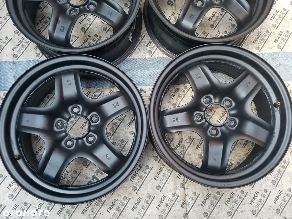 FELGI STALOWE STRUKTURALNE KOŁPAKI OPEL  5x110 6,5JX16 ET39 ASTRA H MERIWA B ZAFIRA B VECTRA C - 5