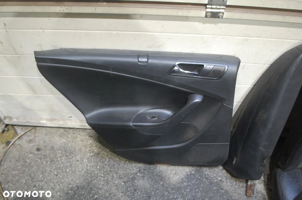 FOTELE ALCANTARA KOMPLET BOCZKI SKÓRA VW PASSAT B6 KOMBI R-LINE - 8