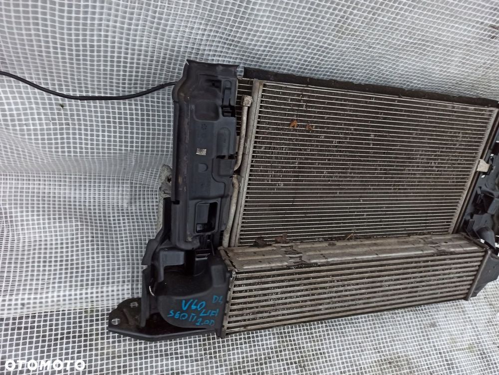 VOLVO S60 II V60 2.0D D4 190PS KOMPLET CHŁODNIC WENTYLATOR WODA INTERCOOLER - 2