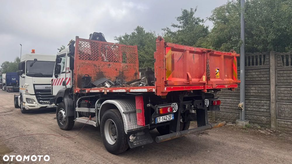 Renault D 16 / 4X4 / WYWROTKA + HDS AHIAB 111 BS-2 HIDUO / MAX UDŹWIG 4650 KG / STEROWANIE RADIOWE / - 10