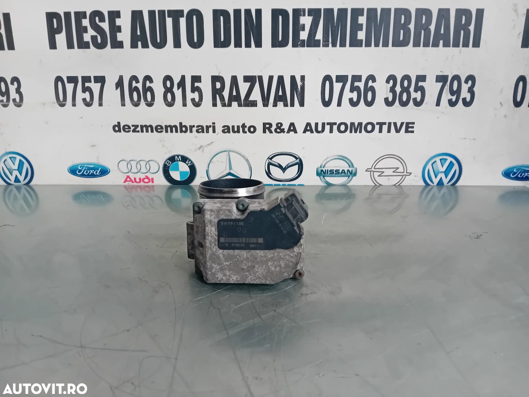 Clapeta Acceleratie Admisie Hyundai Santa Fe 2 II 2.2 Crdi An 2006-2012 Cod 35100-27410 - 1