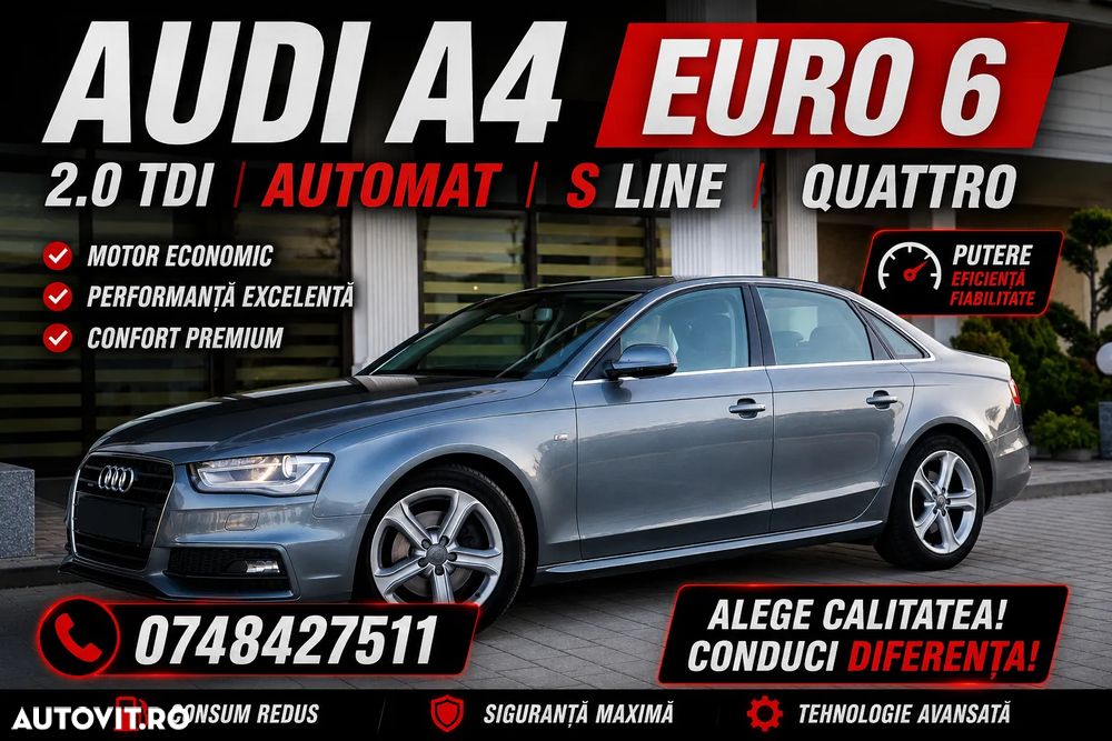Audi A4 2.0 TDI S tronic quattro - 1