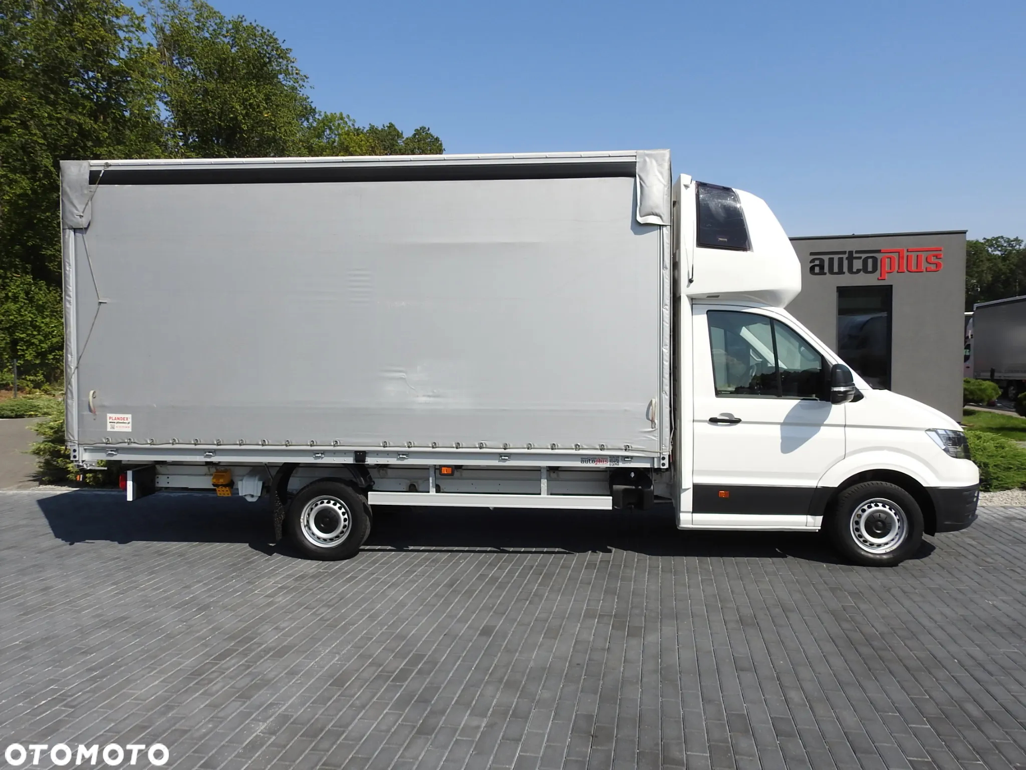 Volkswagen CRAFTER PLANDEKA 10 PALET WEBASTO TEMPOMAT KLIMATYZACJA LEDY 180KM [ 043388 ] - 8