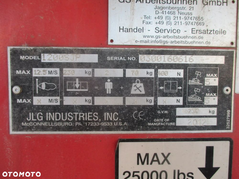 JLG 1200SJP - 16