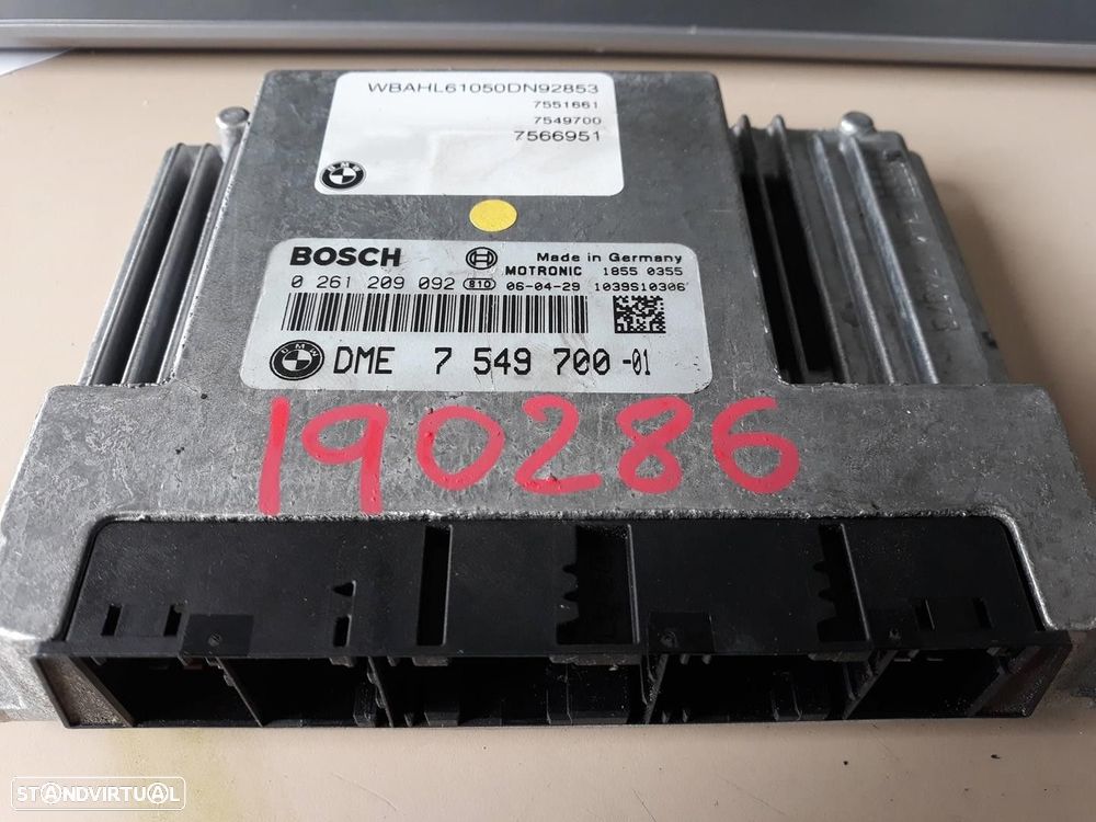 CENTRALINA MOTOR UCE BMW 7 2007 - 1