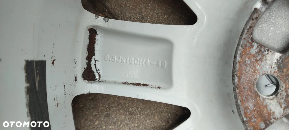 FELGI ALUMINIOWE 4x100 6.5Jx16 CALI ET49 RENAULT MEGANE II SCENIC I II CLIO CAPTUR 4 SZTUKI KOMPLET - 8