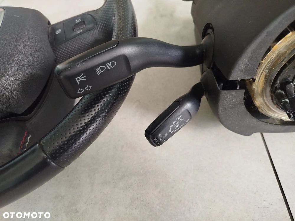 Audi A4 B7 kierownica wielofunkcyjna manetka tempomat - 9
