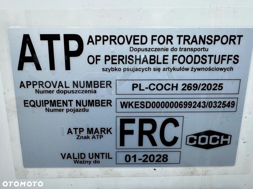 Krone Chłodnia ,Doppelstock , Carrier Vector 1550, Kwiatowa 2,50m - 30