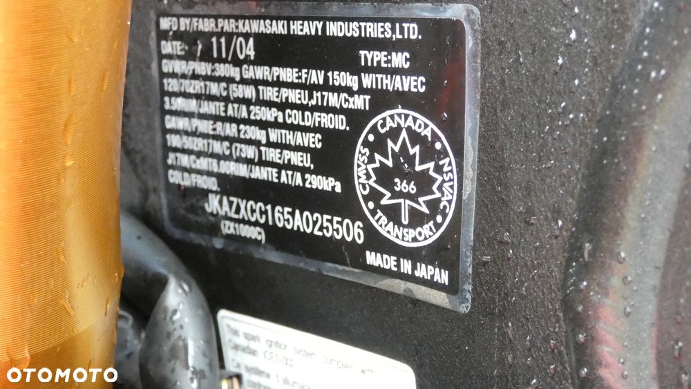 Kawasaki ZX - 21