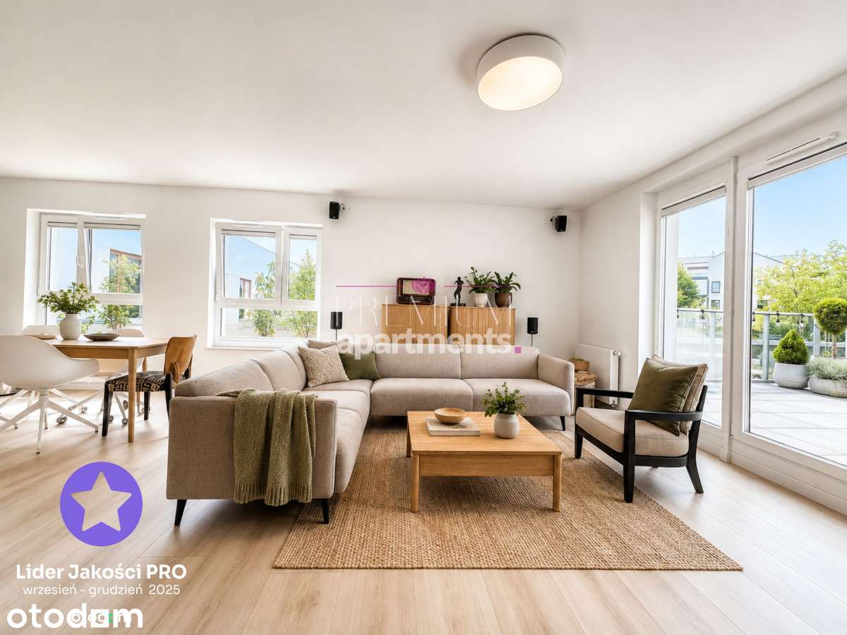 Apartament 107,93 m² | taras 47,8 m² |piękny widok