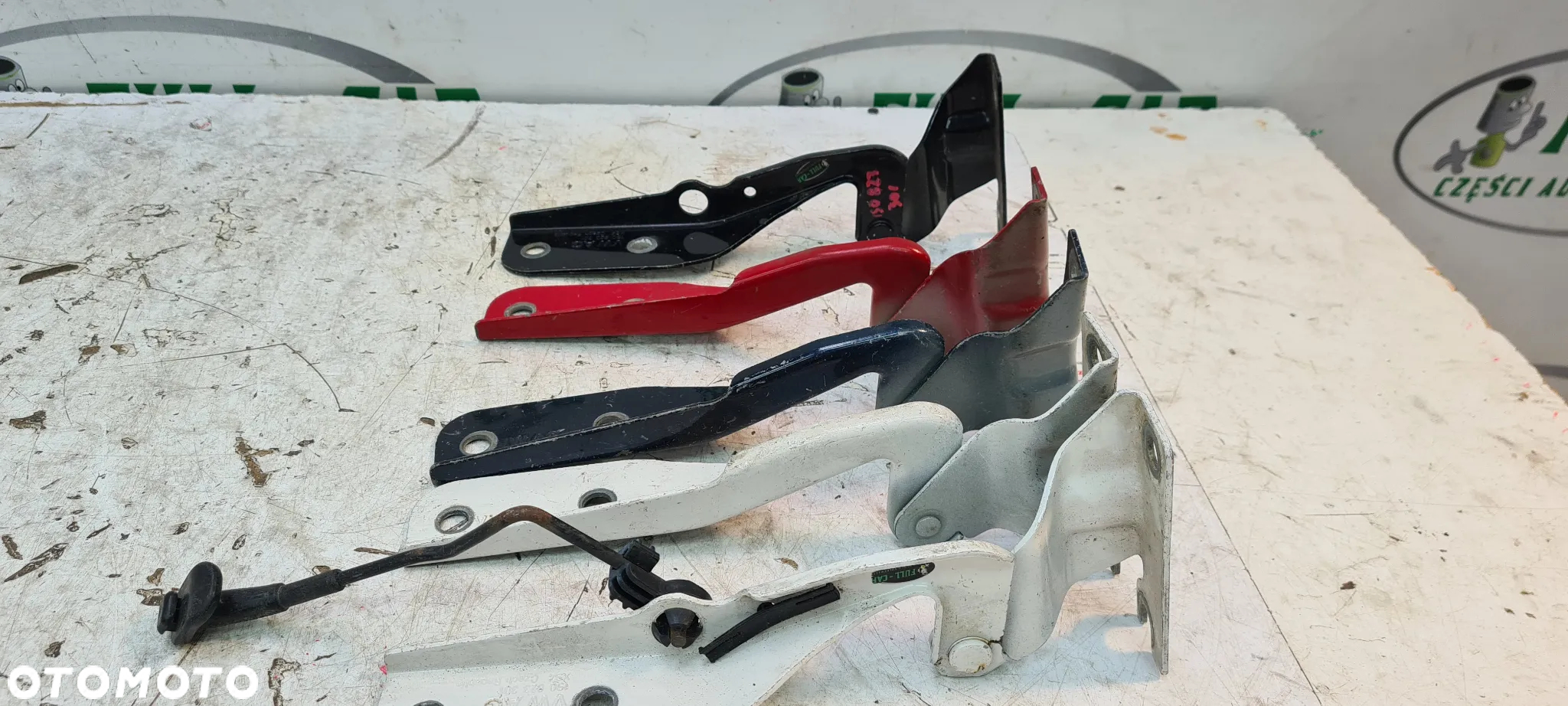 VW UP SKODA CITIGO SEAT MI ZAWIAS MASKI PRZÓD LEWY PRAWY  1S0823302 1S0823301 - 16