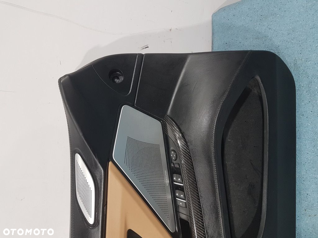 TAPICERKA DRZWI PRZÓD LEWE 105083580C BMW M6 F06 - 2