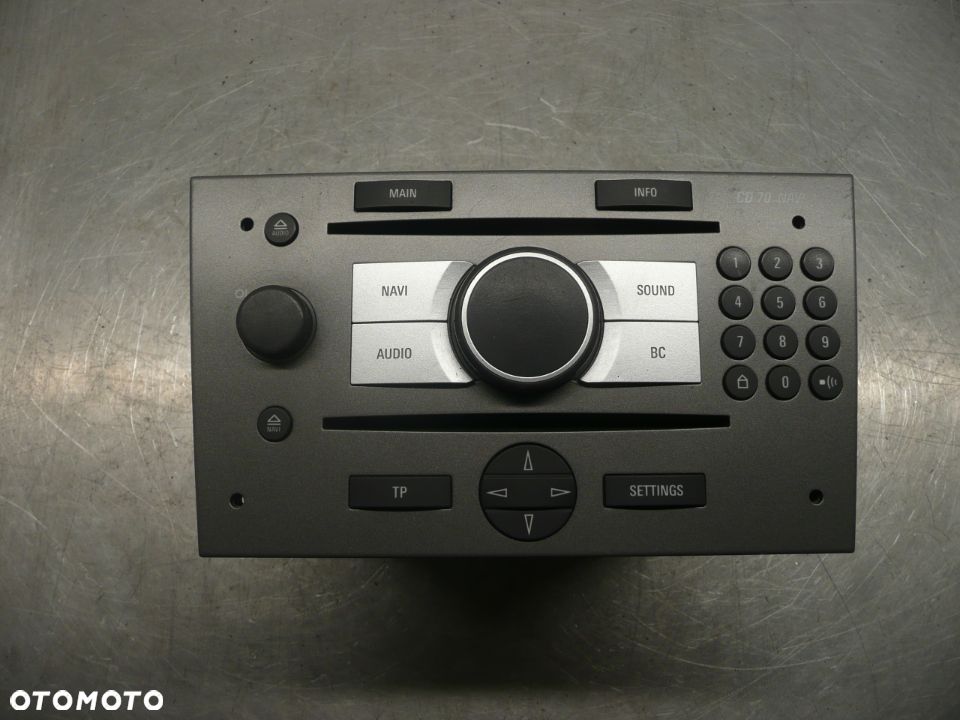 OPEL VECTRA C LIFT KOMBI 05-08 RADIO CD 13188477 - 1