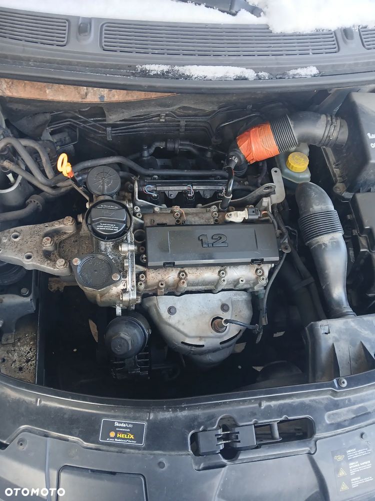 skoda fabia II silnik 1.2 BZG skrzynia JUS sanki belka przód tył wahacz zacisk zwrotnica - 2