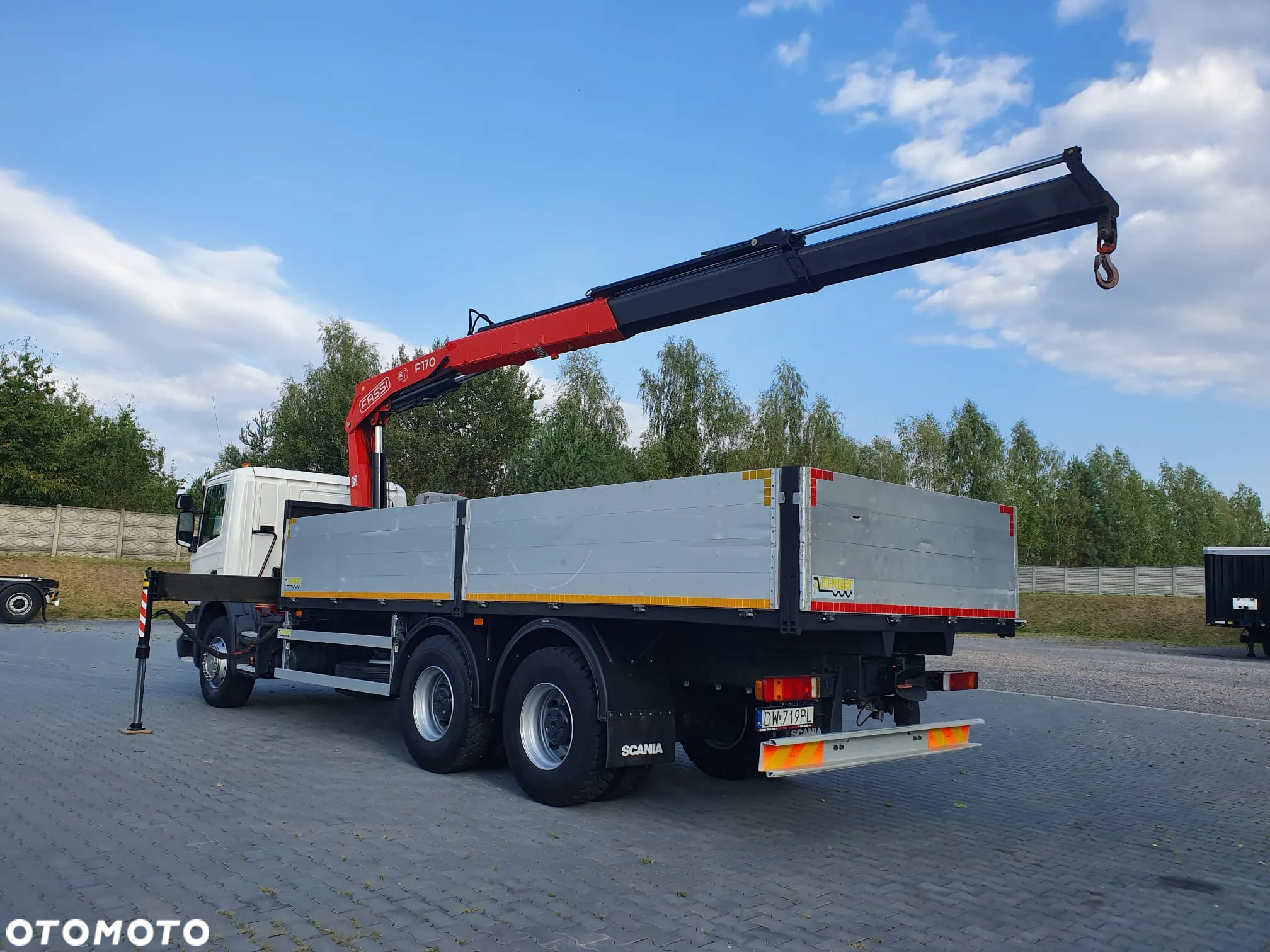 Scania P340 6x4 HDS Fassi 170 Krajowa Mały Przebieg - 14