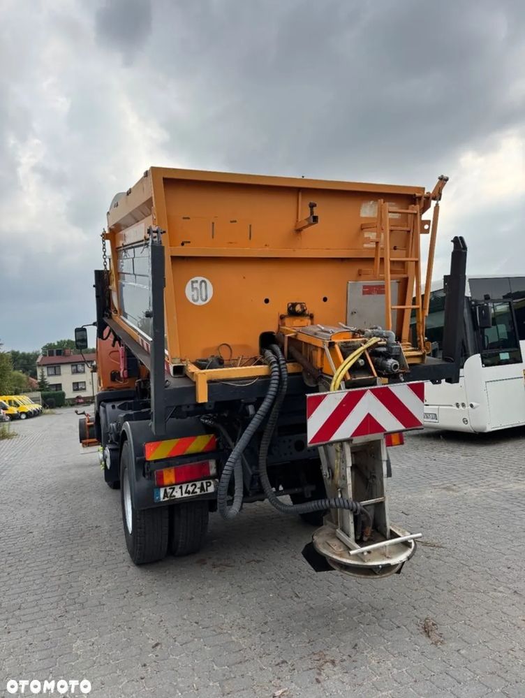 Renault Kerax 4x4 320DCi Wywrotka 3str 2004r. Klima SPECJALNY Solarka ACOMETIS Piaskarka Pług - 12