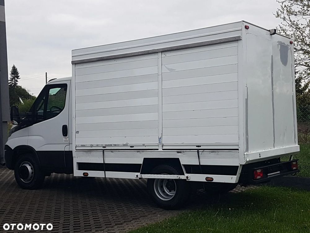 Iveco 70C18 KONTENER ROLETY BOK DO TRANSPORTU WODY 3,23x2,21x1,86 KLIMA DMC 7000KG RAMA PODWOZIE - 3