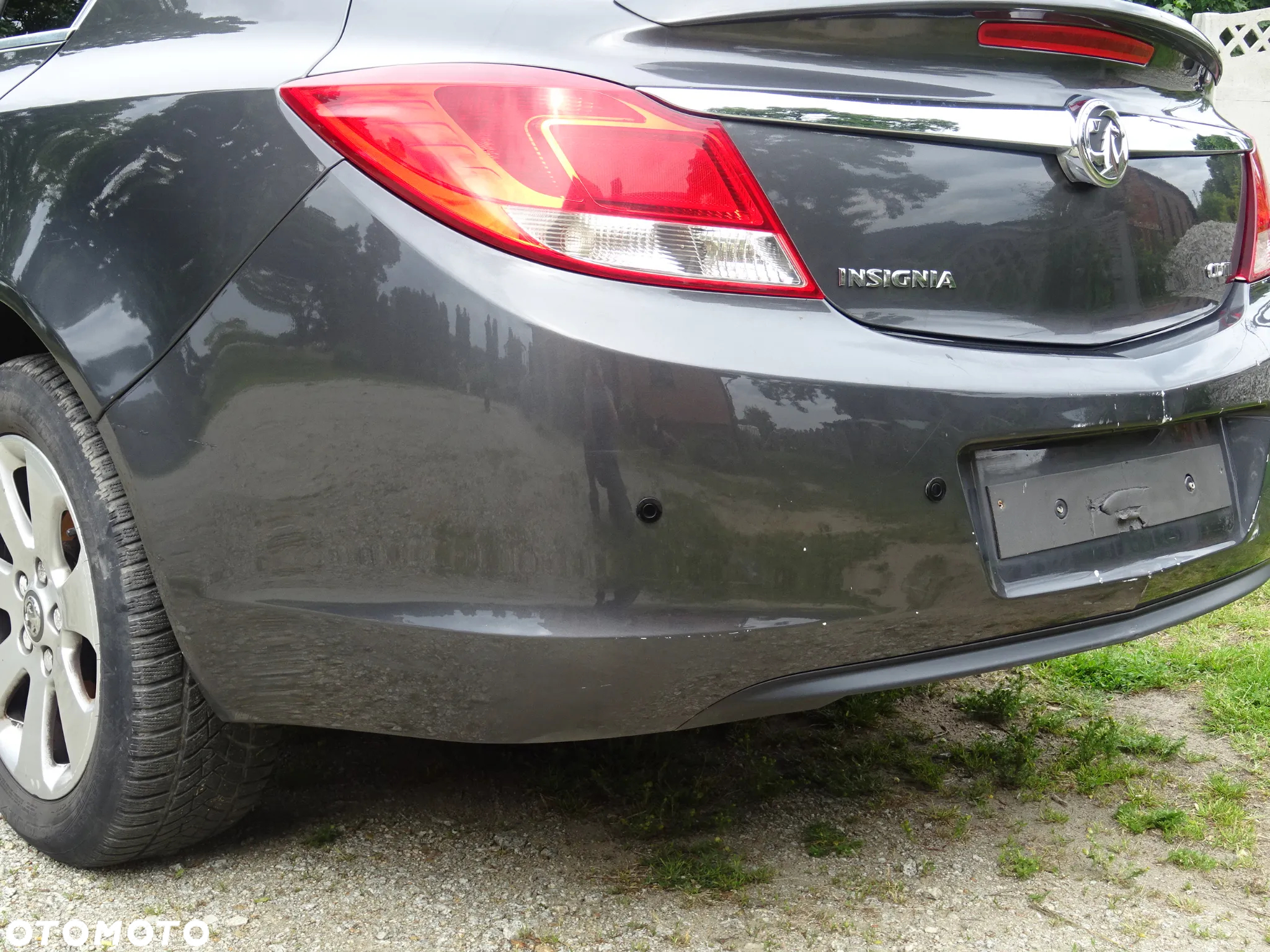 OPEL INSIGNIA A ZDERZAK TYŁ TYLNY SEDAN HB Z177 - 3