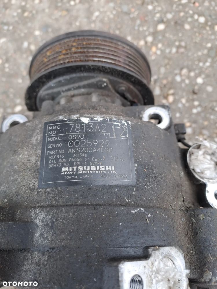 Mitsubishi Lancer VIII kompresor klimatyzacji QS90 7813A2  AKS200A402C - 2