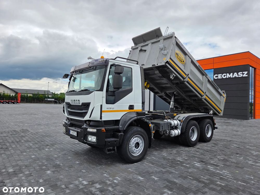 Iveco 450 Trakker / Hydroburta / 6x4 / stan idealny !!! / - 2