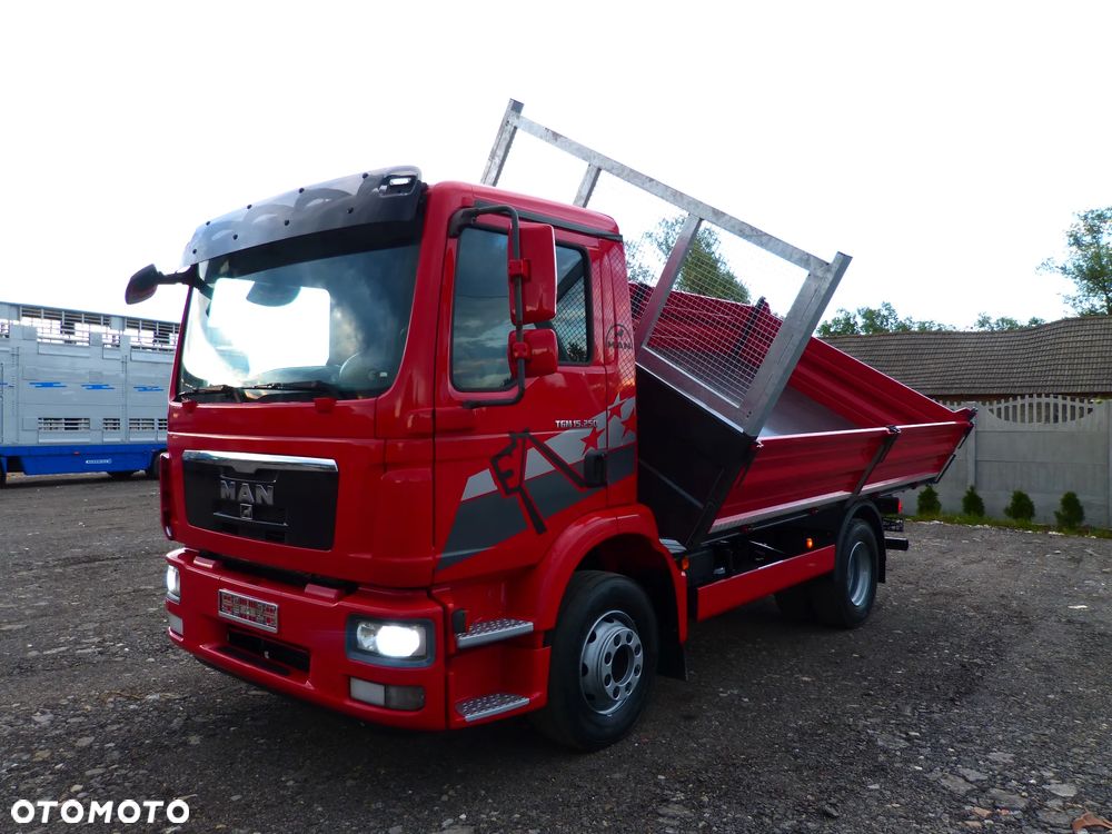 MAN TGM 15.250 WYWROTKA / NOWY KIPER / 3- STRONNY / EURO 5 / DMC 15.000 KG / ŁADOWNOŚĆ 8.800 KG / DŁ. 4.60 / BLOKADA MOSTU - 18