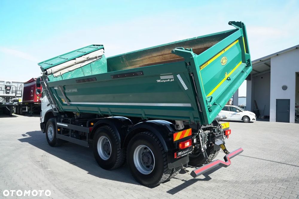 Volvo FMX 420 / 6X4 / WYWROTKA 3 STRONNA / MEILLER / 8 TYS KM / I-SHIFT / EURO 6 / - 9