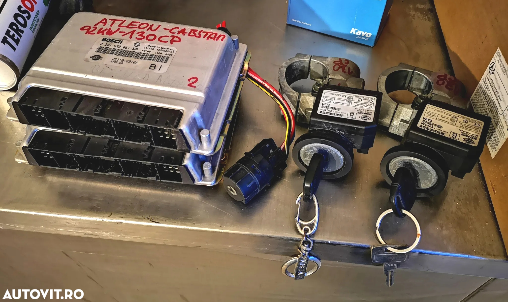 BUSON NISSAN ATLEON Cabstar EcoT L35 Trade contact kit calculator pornire ecu chei piese - 19