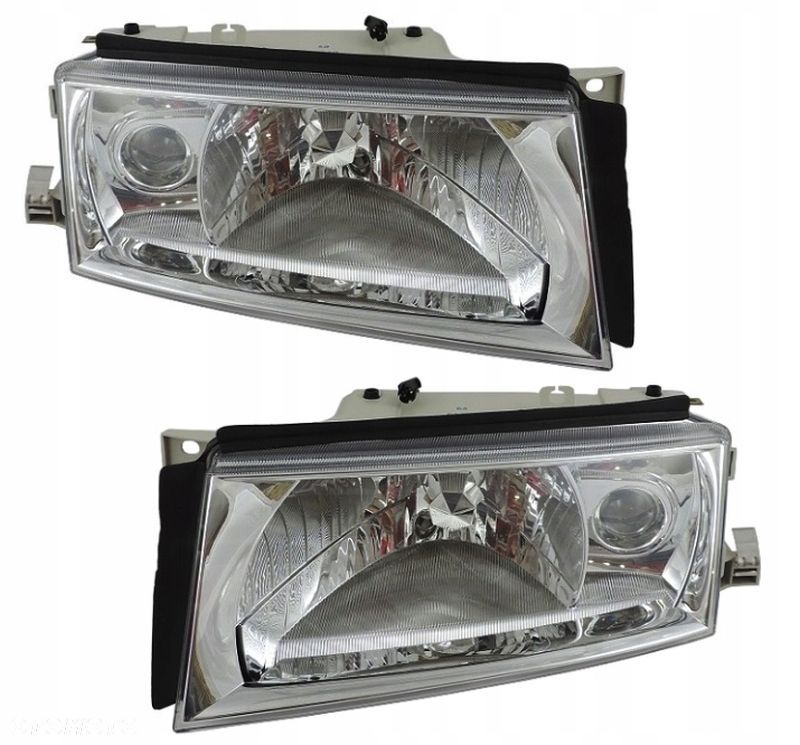 Lampa Reflektor Skoda Octavia 01-10 H4+H3 Nowy - 1
