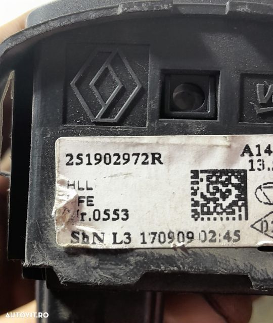 Buton reglaj faruri 251902972r Renault Megane 4  [din 2016 pana  2020] seria - 2