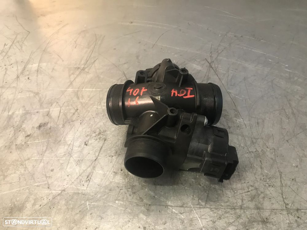 BORBOLETA ADMISSÃO PEUGEOT 407 / CITROEN C5 1.6HDI 9655971780 - 1