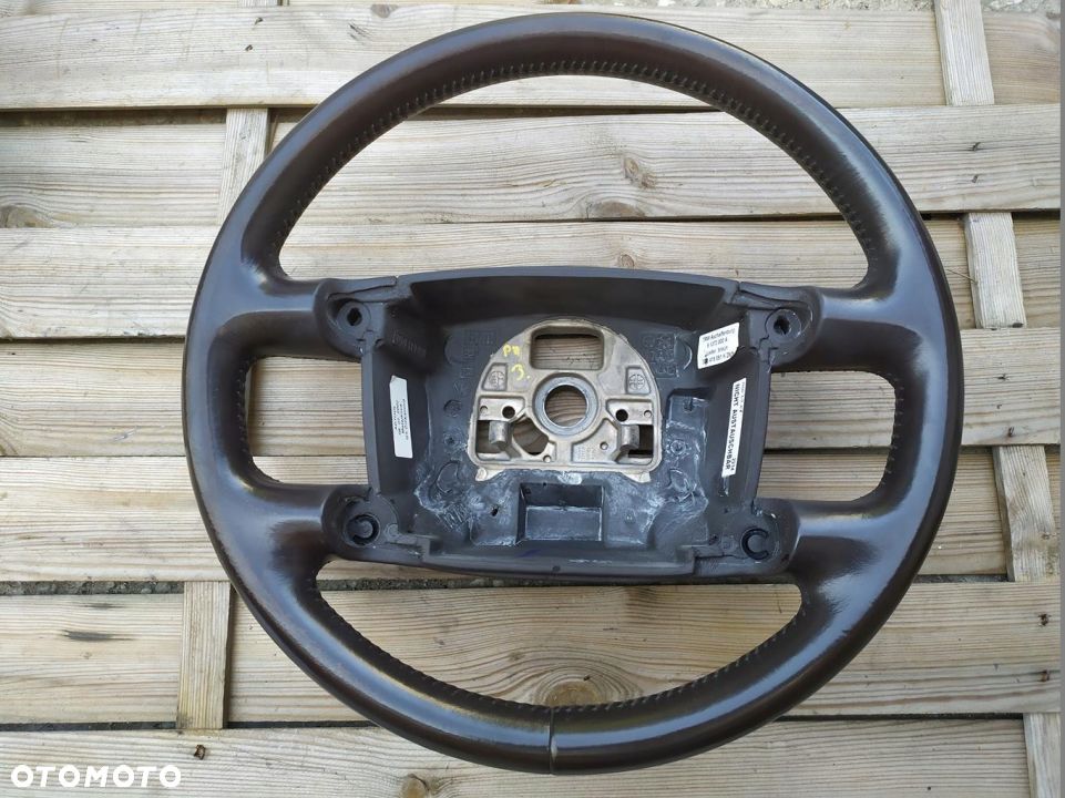 VOLKSWAGEN PHAETON KIEROWNICA BRĄZOWA BRAUN - 2