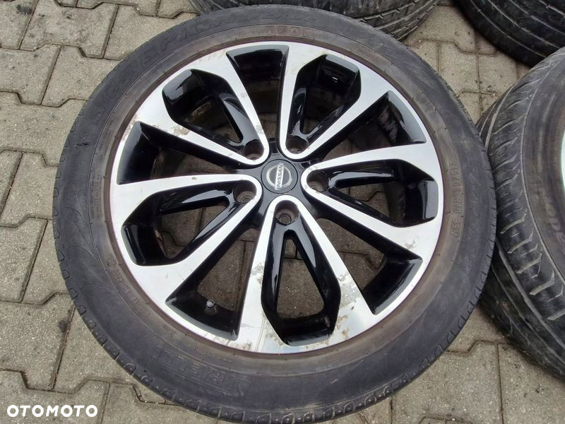NISSAN QASHQAI 2 II J11 FELGI ALUMINIOWE ALUFELGI 18 CALI 5x114.3 6,5Jx18 - 5