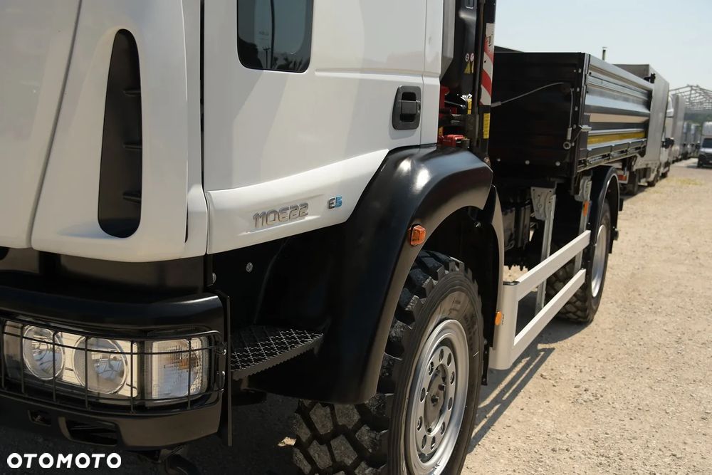 Iveco EUROCARGO 4x4 110E22 *WYWROT 3-STRONNY + HDS FASSI F80 * - 16