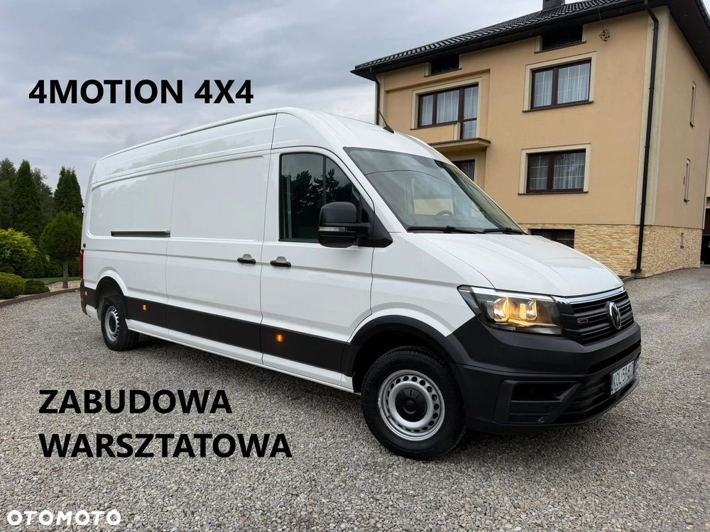 Volkswagen Crafter 4MOTION 4X4 Faktura Vat 23% L4H3 Pierwszy właściciel Zadbany LONG Warsztat - 1
