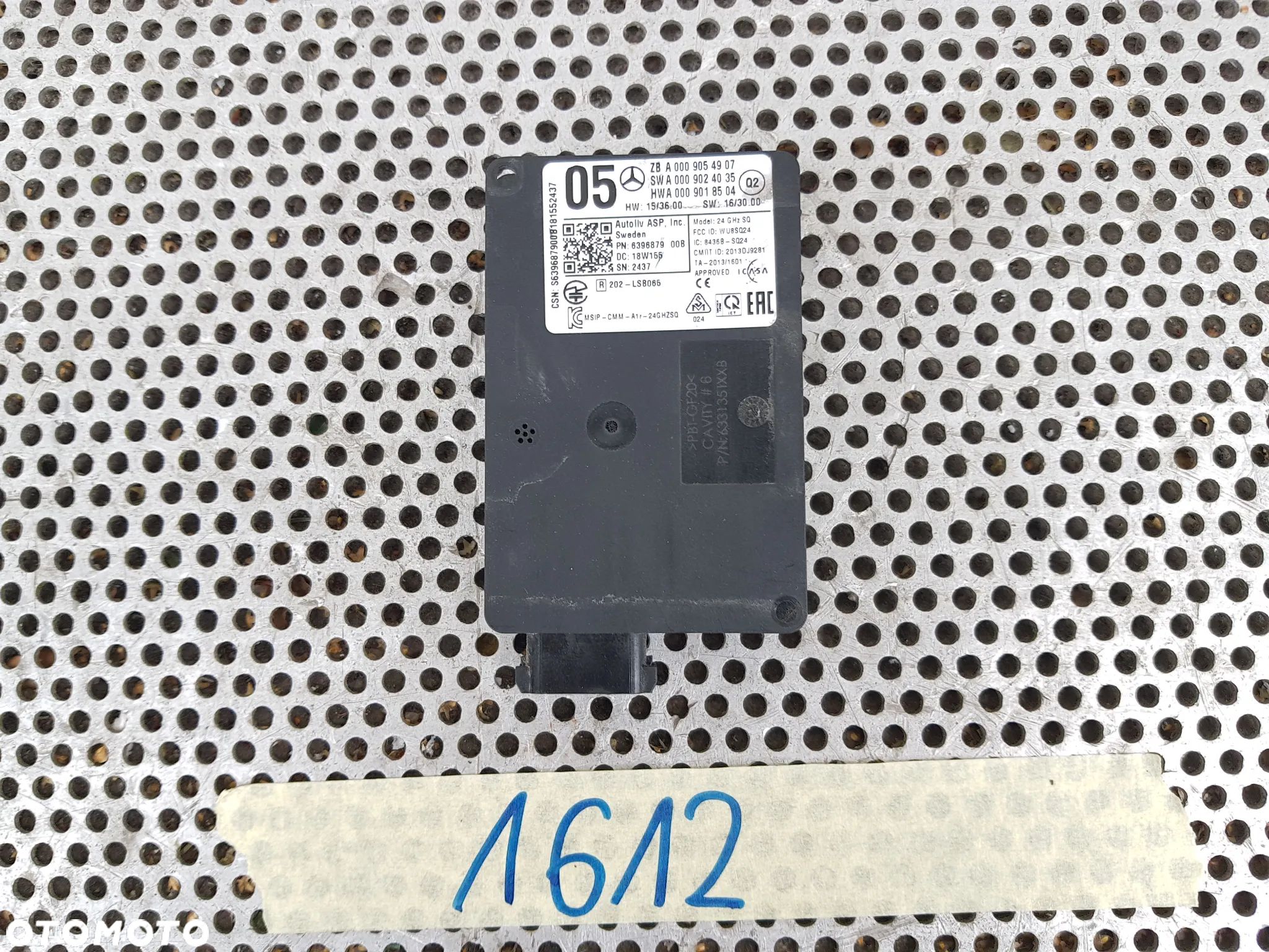 Mercedes W117 CLA W156 GLA W176 A Radar Distronic Sensor Czujnik - 1