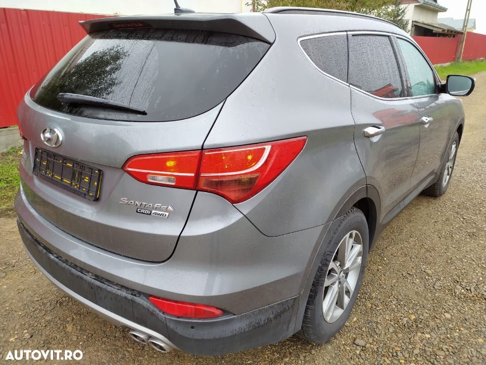 Dezmembrez Hyundai Santa FE 3 2014 motor 2.2crdi 197cp cod D4HB bara fata spate capota trager far stanga dreapta usa portiera aripa fuzeta planetara grup diferential cutie viteze piese dezmembrari - 3