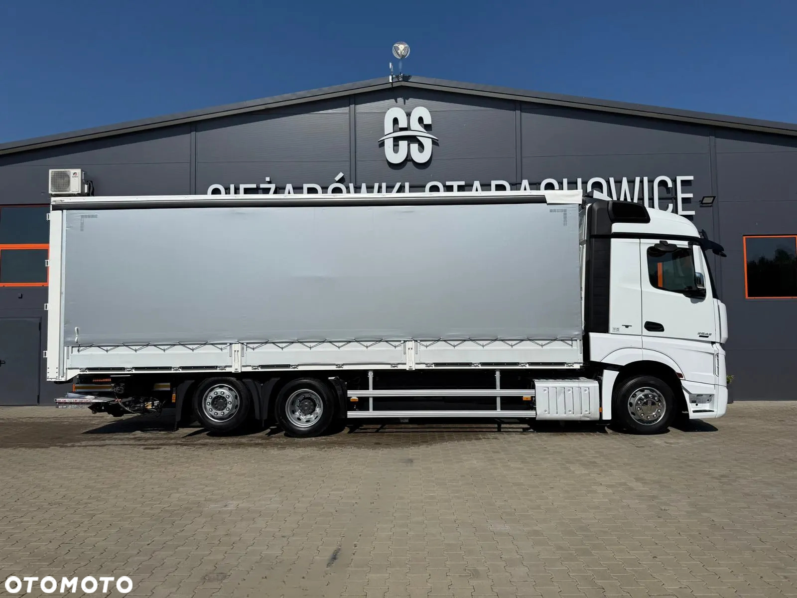 Mercedes-Benz Actros 2542 / E6 / burto-firanka 8,5 m + winda / 21Epal / z Niemiec / sypialka plandeka firana skrzynia - 6