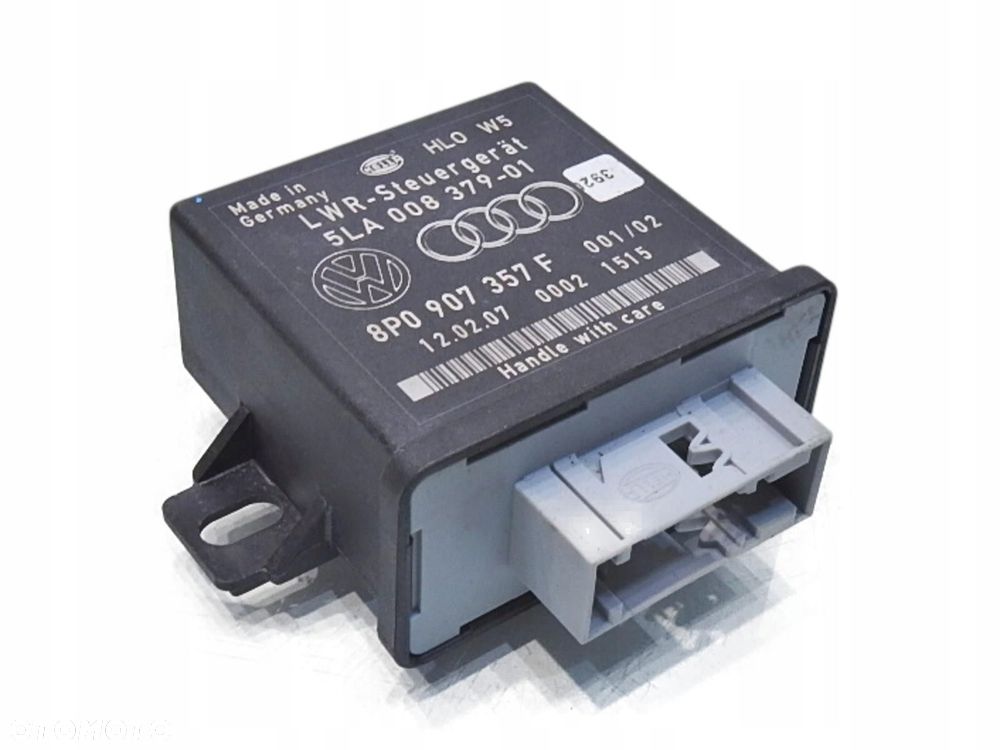 MODUŁ STEROWNIK ŚWIATEŁ AUDI A6 C6 8P0907357F 5LA008379-01 - 1