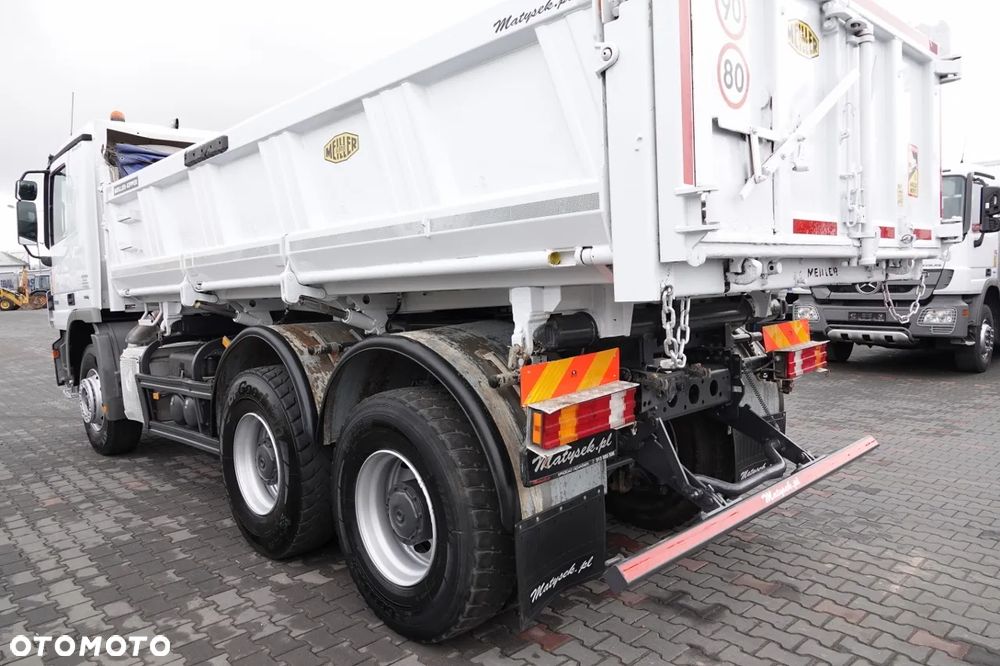 Mercedes-Benz ACTROS 3336 / 6x4 / WYWROTKA / BORDMATIC / HYDROBURTA / MEILLER KIPPER / EPS + SPRZĘGŁO / SPROWADZONY - 13