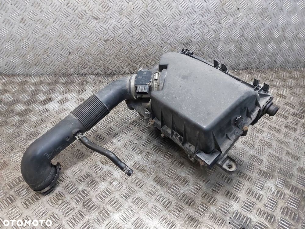 OBUDOWA FILTRA POWIETRZA + PRZEPŁYWOMIERZ  OPEL VECTRA C 2.2 16V 9177264 - 1